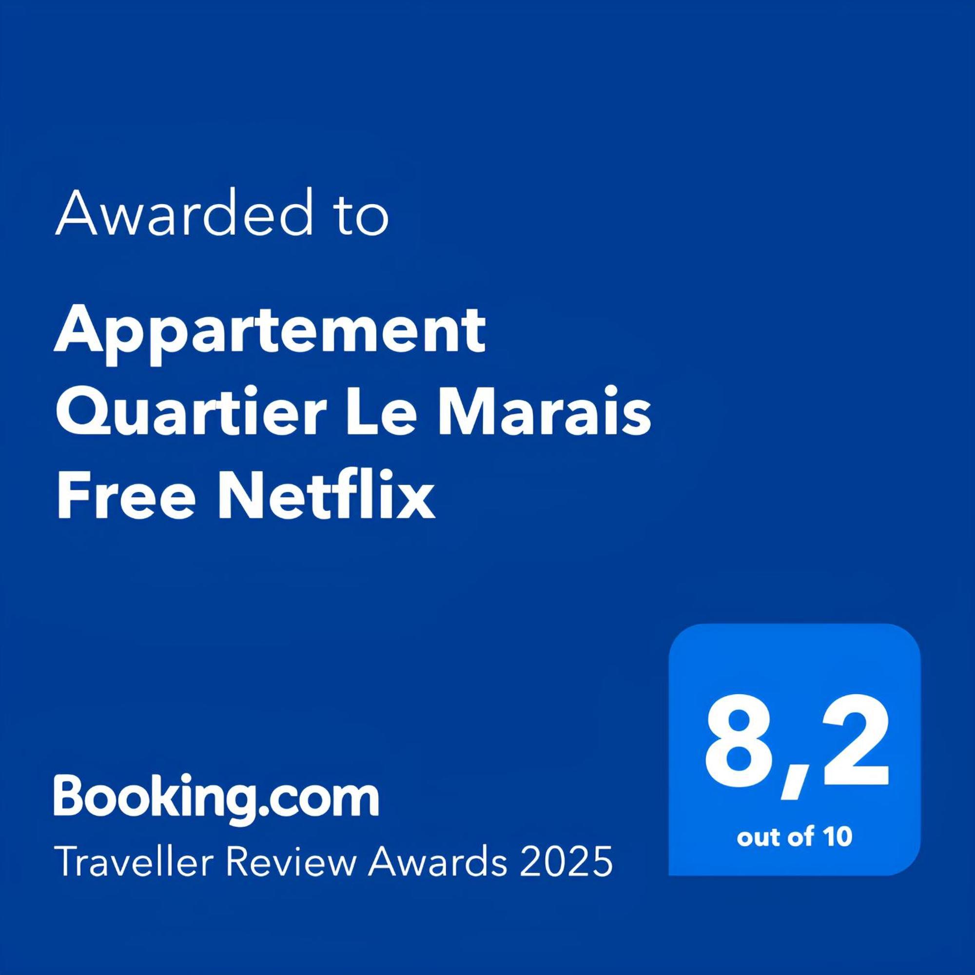 Appartement Quartier Le Marais Free Netflix Paris Dış mekan fotoğraf
